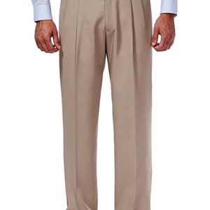 new MURANO 100% wool, pleated front, deep tan slacks (32 x 30) - FREE SHIPPING